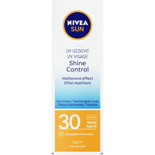 Sunscreen Cream Face Care Shine Control SPF30