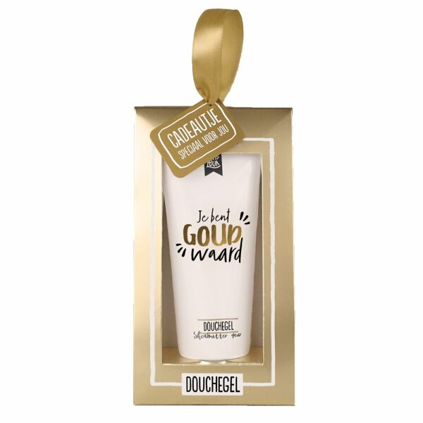Douchegel goud waard - in cadeauverpakking