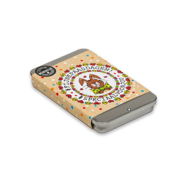 #Speciaalvoorjou: Suikervrije mint in blik - Pasen